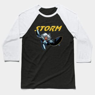 Thunderstorm logo Baseball T-Shirt